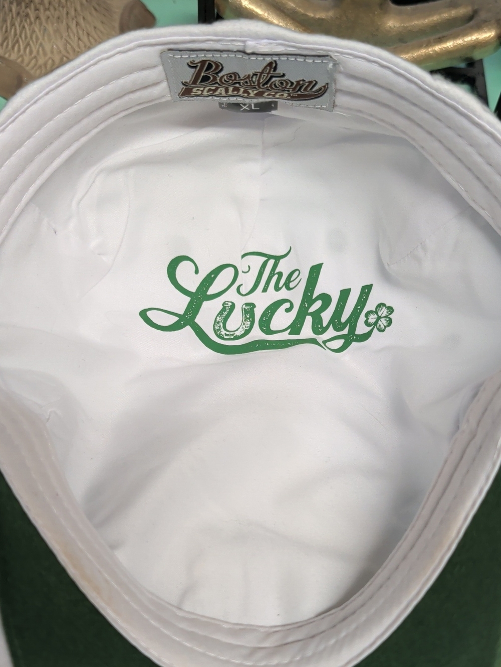 Boston Scally Company "The Lucky" White Hat